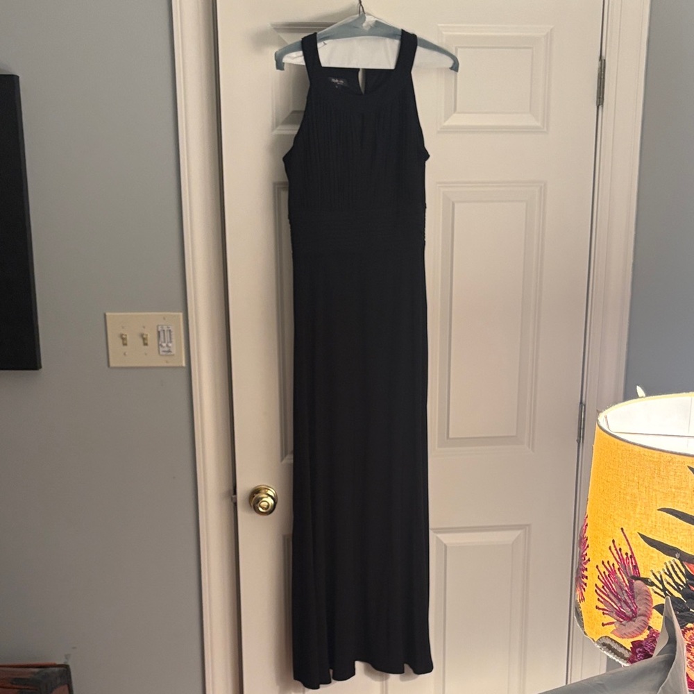 Style & Co. Black Maxi Evening Dress